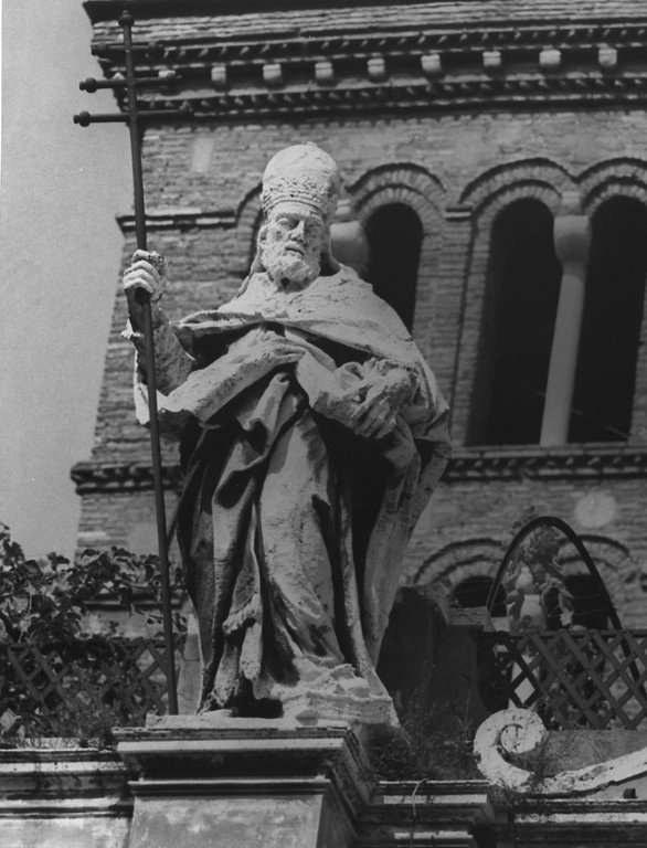 San Silvestro papa (statua) by Ottoni Lorenzo (sec. XVIII)